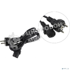 Кабель питания ExeGate Special PC-1,8S (Евровилка Schuko->С13) 3*0.75мм2, CCA, черный, 1.8м.