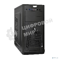 Компьютерный корпус Miditower ExeGate EX283215RUS CP-603UB Black, ATX, (CP350W, 80мм), 2*USB+2*USB 3.0, Audio, замок блокировки кнопки питания