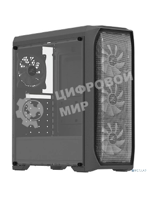 Компьютерный корпус ZALMAN N5 MF, ATX, черный, WINDOW, 1x5.25