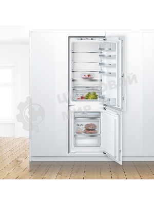 Встраиваемый холодильник Bosch Serie 4 KIN86AF3M8 белый двухкамерный 188/67л морозилка снизу
