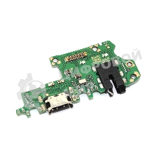 Нижняя плата (шлейф) с разъемом зарядки и микрофоном для Huawei Honor X8