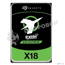 Жесткий диск HDD Seagate Exos X18 16TB, 7200rpm, SATA III, 256mb 3.5