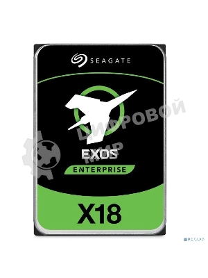 Жесткий диск HDD Seagate Exos X18 16TB, 7200rpm, SATA III, 256mb 3.5