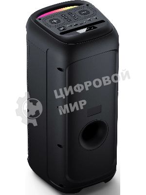 Минисистема Hyundai H-MC1237 черный 40Вт FM USB BT micro SD