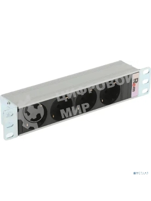 Блок силовых розеток Rem Rem-10, Shuko х 4, вход IEC 320 C14, 10
