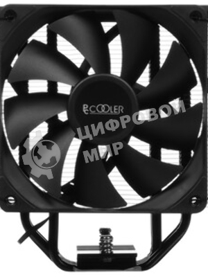 Кулер PCCooler Paladin EX400 черный 120мм алюминий+медь 1800rpm 28.6db 4-pin 180W 157мм