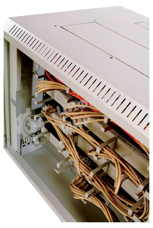 Шкаф телекоммуникационный настенный разборный 12U (600х650), съемные стенки, дверь стекло