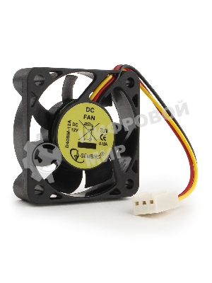 Вентилятор для корпуса Gembird черный, 40 мм, 4000 об/мин, 30 дБ, 3 pin