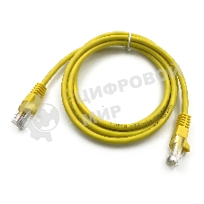 Патч-корд Buro UTP cat.5e 1.5м желтый RJ-45 (m)-RJ-45 (m)