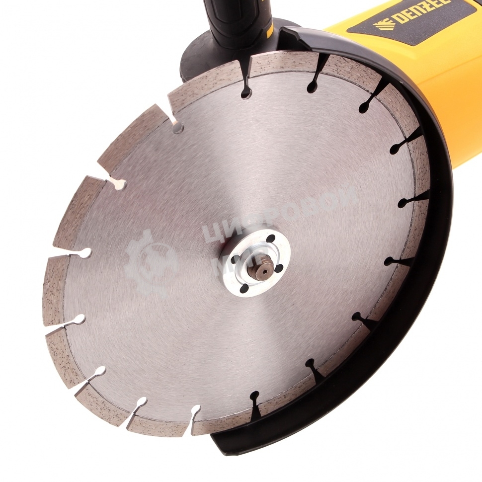 Диск алмазный Gross ф230х22,2 мм, лазерная приварка сегментов, сухое резание