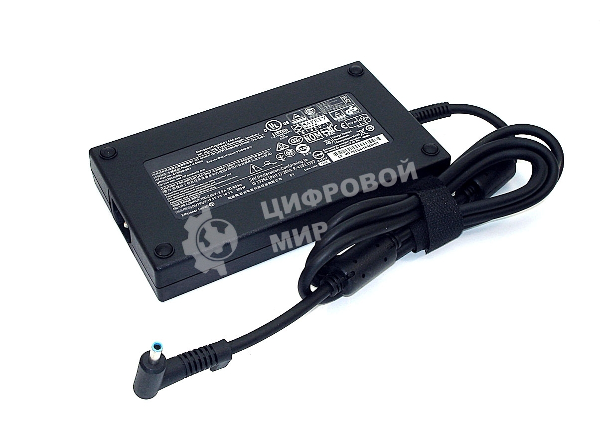 Блок питания (сетевой адаптер) для ноутбуков HP 19.5V 10.3A 4.5x3.0 (200W)