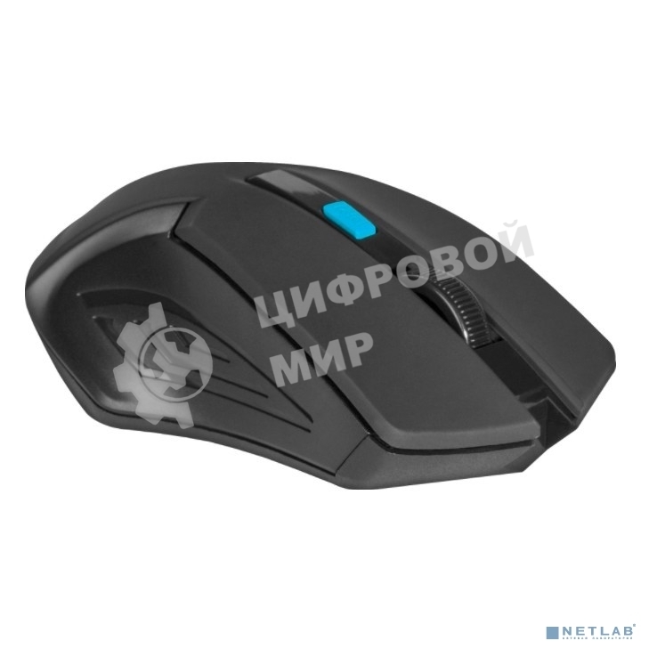 Мышь беспроводная Defender Accura MM-275 синий, 1600 dpi, радиоканал, USB, кнопки - 6