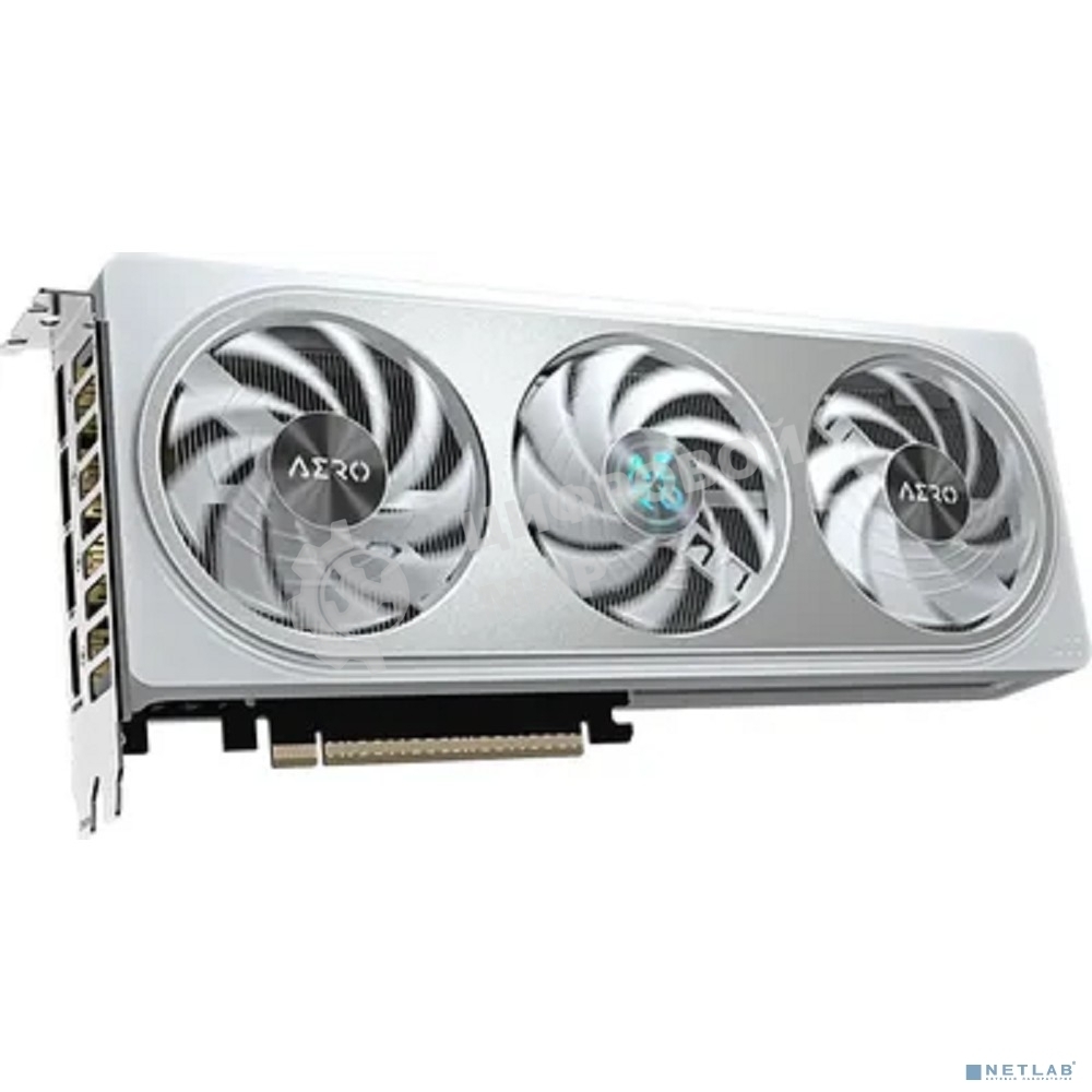 Видеокарта Gigabyte GeForce RTX 5060 Ti Aero OC, NVIDIA RTX 5060 Ti, 8 ГБ GDDR7, 128 бит, PCI-e 5.0, 1xHDMI, 3xDP, 2647 МГц