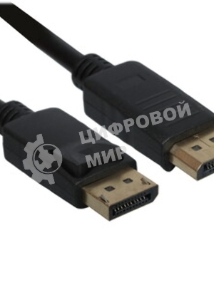 Кабель KingPrice KP-DP-v1.1-1.5m DisplayPort (m) DisplayPort (m) 1.5м черный