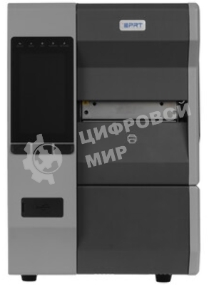 Принтер этикеток термотрансферный iDPRT iK4 Industrial 300 dpi, 254 мм/cек, Bluetooth, Ethernet, USB, серый