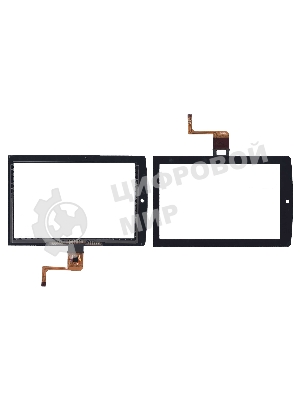 Сенсорное стекло (тачскрин) для Asus MeMo Pad ME171 xN07SH-AS черное
