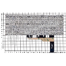 Клавиатура для ноутбука MSI Prestige 15 A10M, черная