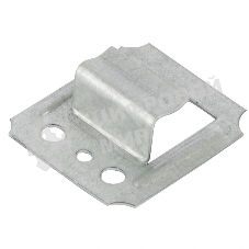 Кляймер Сибртех№6 оцинкованный с гвоздями, 100 шт.