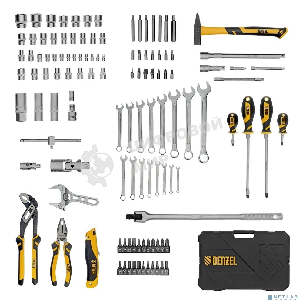 Набор инструментов Denzel 1/2