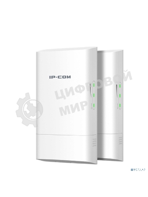Наружная точка доступа IP-COM CPE5, 5 ГГц, до 867 Мбит/с, IP65, 1х9dbi, PoE, 1х100 Мбит/с