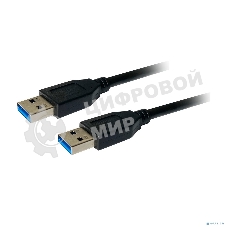 Кабель Bion удлинительный USB 3.0 AM/AM, 3 м, черный BXP-CCP-USB3-AMAM-030M