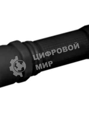 Фонарь ручной Gauss GFL207 черный 3Вт встроенный аккумулятор (GF207)