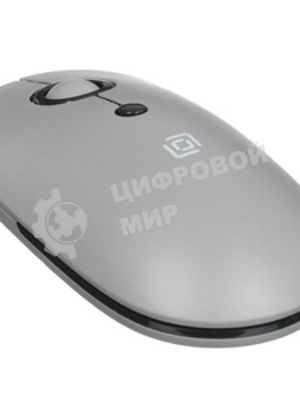 Мышь беспроводная Oklick 408MW графитовый, 1600 dpi, радиоканал, USB, кнопки - 4