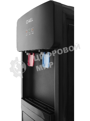 Кулер для воды AEL LD-AEL-86c напольный, электронный, черный