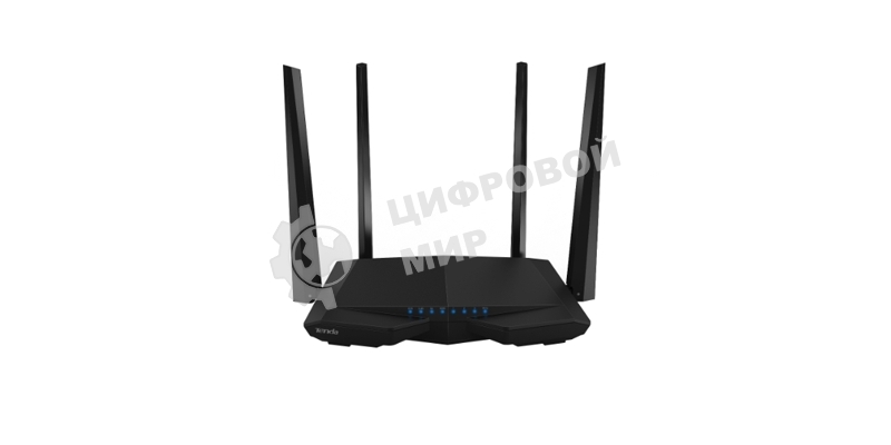 Маршрутизатор Tenda AC6 AC1200 Двухдиапазонный, Wi-Fi маршрутизатор, 4*5 дБи внешние антенны