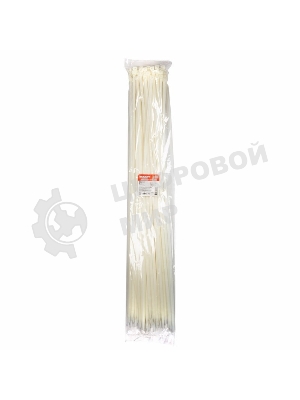 Хомут-стяжка кабельная нейлоновая Rexant 920 x9,0 мм, белая, упаковка 100 шт.