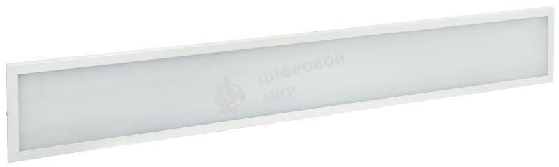 Светильник Iek LDVO3-6567-36-4000-K01 светодиодный ДВО 6567-O 36Вт 4000К 1200х180х20 опал аналог люм.свет. 2х36 накладных или в потолок Армстронг