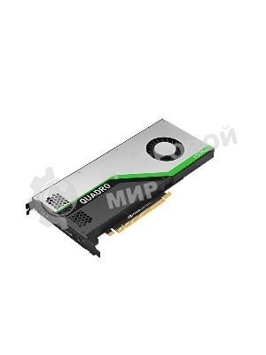 Видеокарта PNY NVIDIA Quadro RTX 4000 (Turing TU106), 8GB GDDR6/256 bit, , 3xDP, DisplayPort-DVI-D, USB Type-C, 1xStereo, 1xSync,PCI Express 3.0 16x VCQRTX4000BLK-1