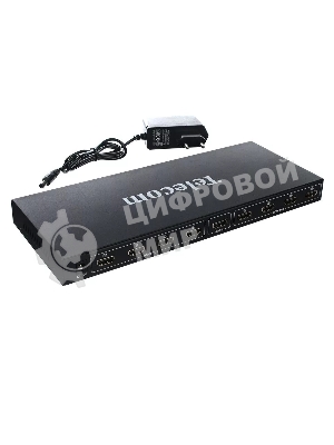 Разветвитель HDMI 1=>8 Telecom  <TTS5030>, каскадируемый , 1.4v+3D
