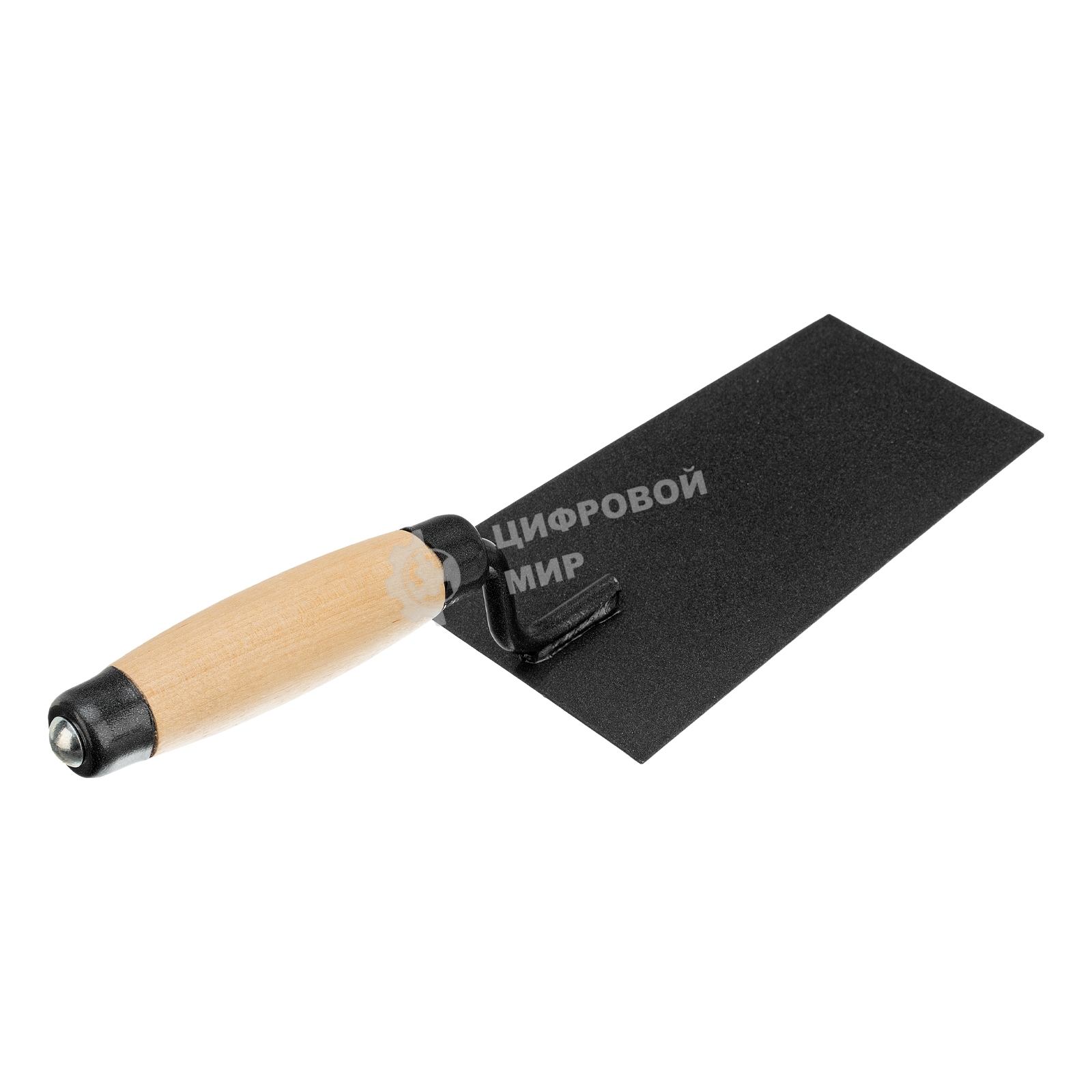 Кельма отделочника, стальная, деревянная усиленная ручка Россия