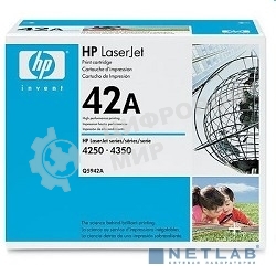 Картридж лазерный HP Q5942A черный для LJ 4250/4350 10 000 стр.