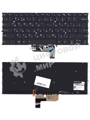 Клавиатура для ноутбука Lenovo Yoga 9-14ITL5, черная