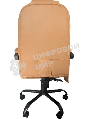 Кресло Cactus CS-CHR-OC05M-BR бежевый, экокожа, подголовник