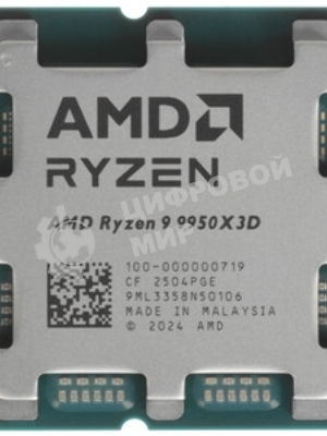 Процессор AMD Ryzen 9 9950X Soc-AM5 4.3GHz OEM