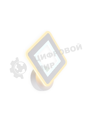 Настенный светодиодный светильник FA871 WH белый 11W 220*250*50