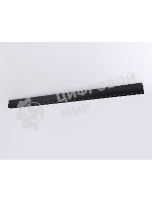 Шинопровод встраиваемый Ambrella light GL1012 BK черный IP20 220V 3000*62.5*56