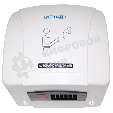 Сушилка для рук G-TEQ 8851 PW 1500Вт 16м/сек пластик белый