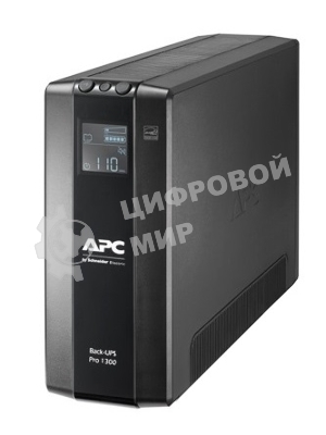 Источник бесперебойного питания APC Back-UPS Pro BR BR1300MI / 1300 ВА / 780 Вт / 8 x IEC 320 C13 (компьютерная)