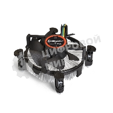 Кулер для процессора ExeGate EE97379-PWM черный, 90 мм, алюминий, 2600 об/мин, 24 дБ, 4 pin, 65 Вт, 60 мм