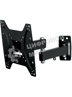 Крепеж Kromax OPTIMA-204 черный Кронштейн для LED/LCD телевизоров 15