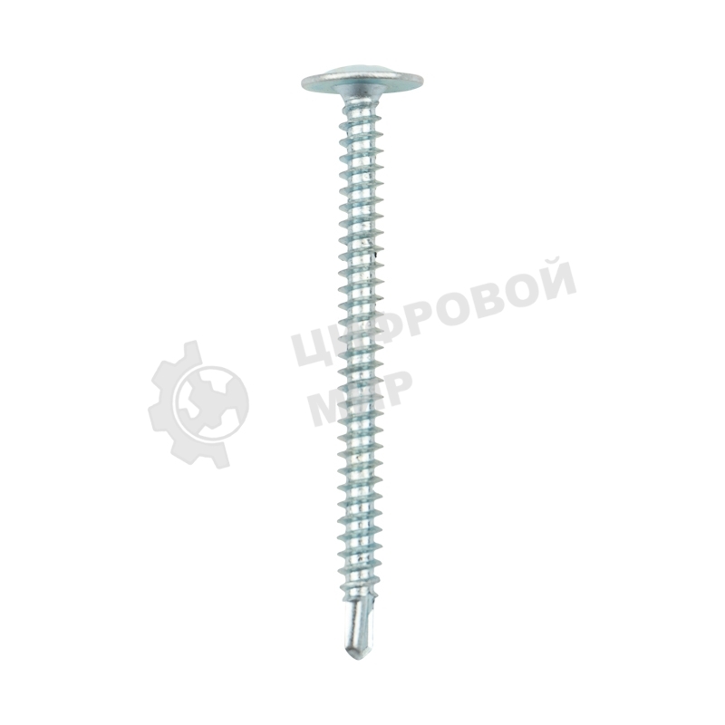 Саморез с прессшайбой Kranz ПШС сверло 4.2х50, упаковка поставщика (3 000 шт.)