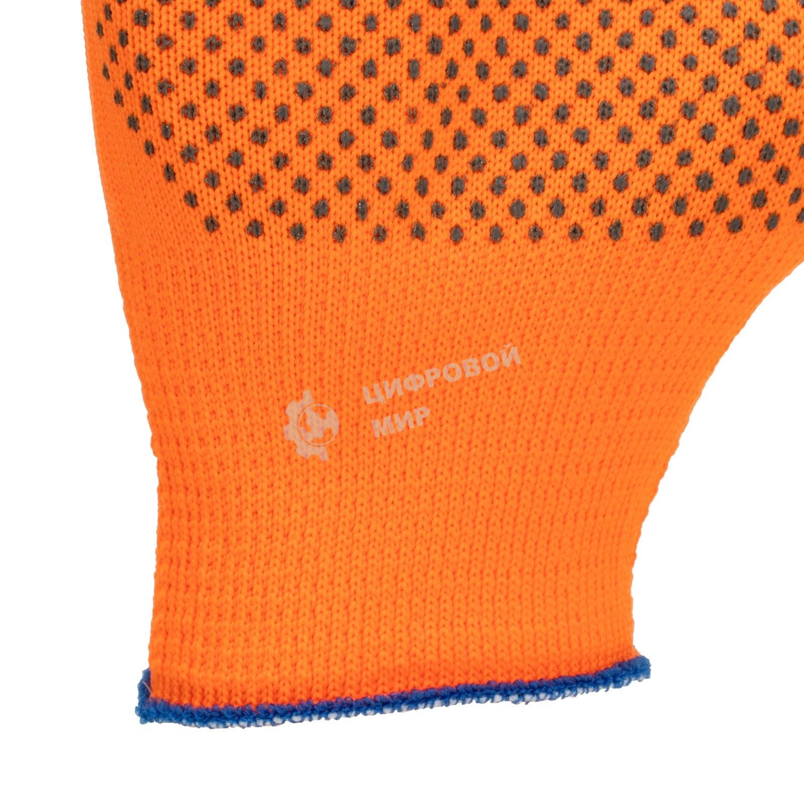 Перчатки в наборе Palisad 5 пар, цвета в ассортименте, ПВХ точка, L