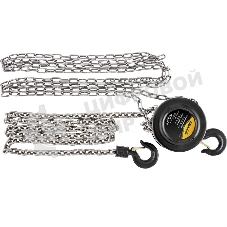 Таль цепная Sparta 0,5 т, h подъема 2,5 м, расстояние между крюками 240 мм