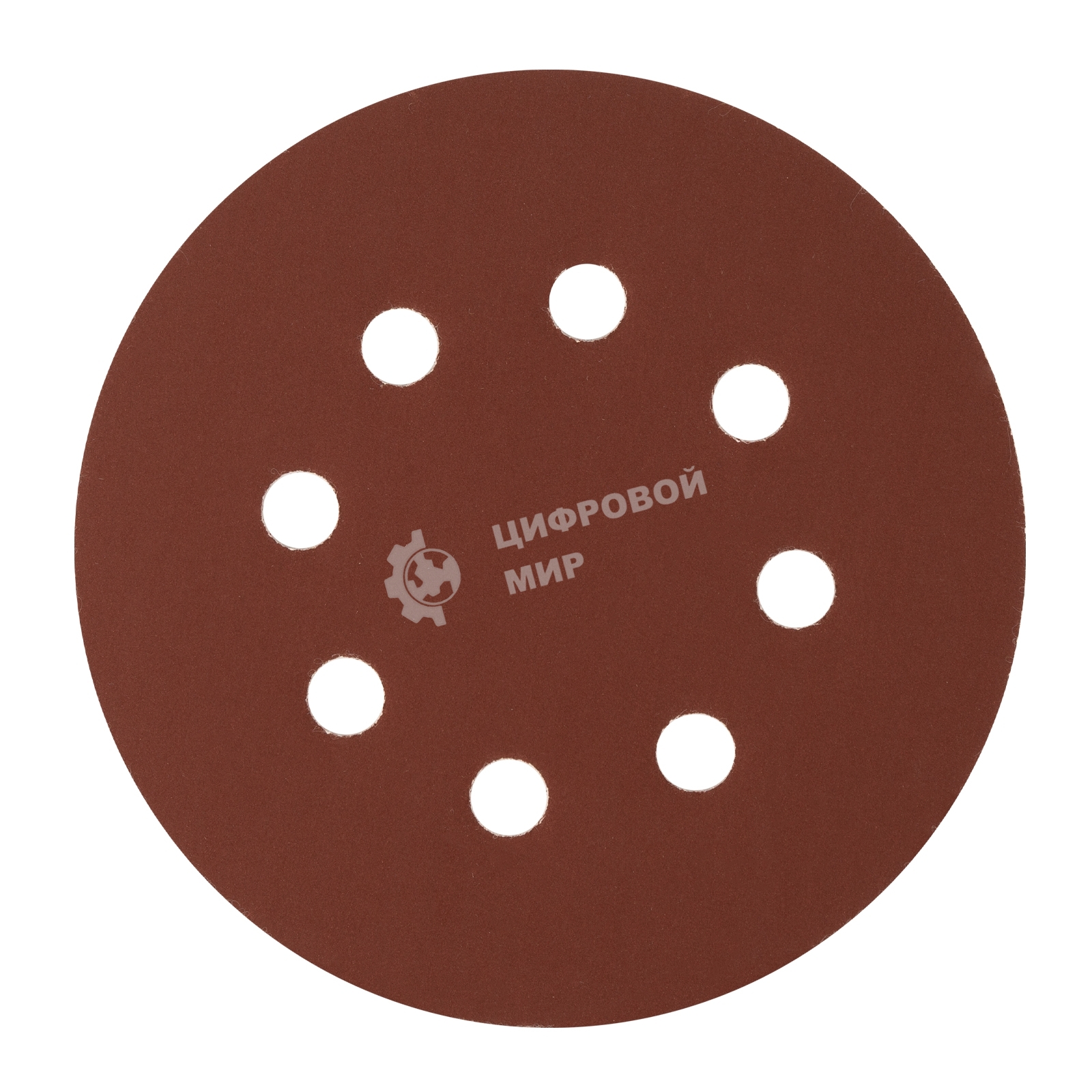 Круг абразивный Сибртех на ворсовой подложке под 