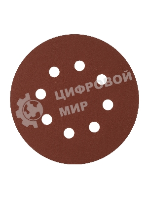 Круг абразивный Сибртех на ворсовой подложке под 