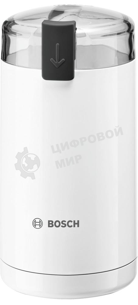 Кофемолка Bosch TSM6A011W 180Вт сист.помол.:ротац.нож вместим.:75гр белый